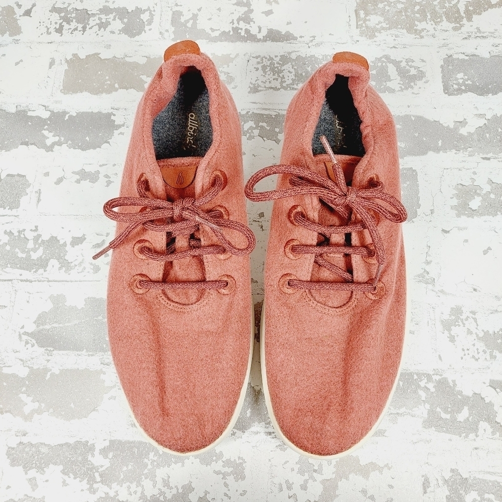 Allbirds Men's Wool Runners Sunkissed & Cream Sole Comfort Shoes H837 - Picture 7 of 9